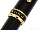 Sailor Bespoke 1911L - Naginata Emperor with Gold Trim - Cap Band 2