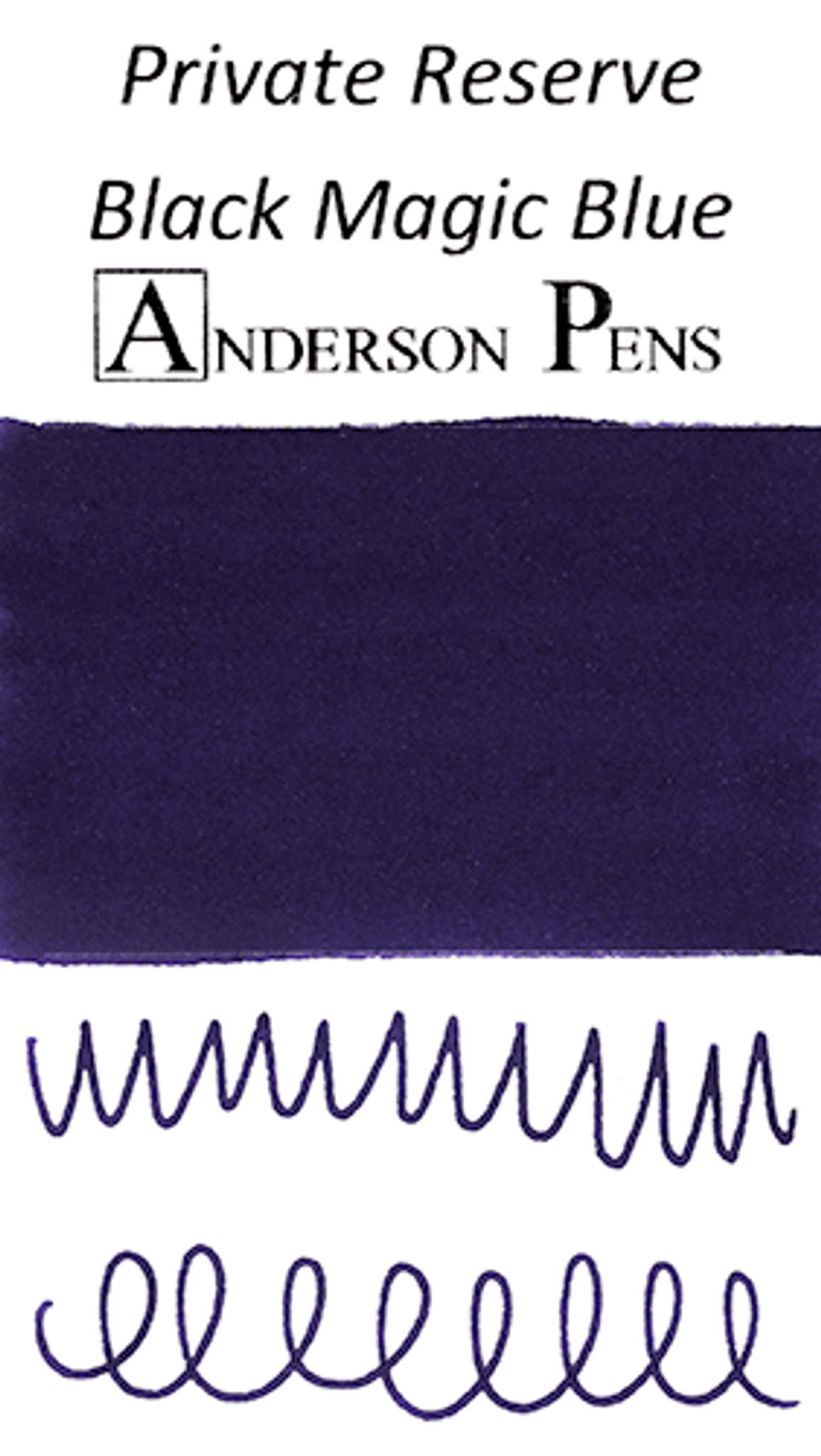 Black Magic Ink Sample (3ml Vial) - Anderson Pens, Inc.