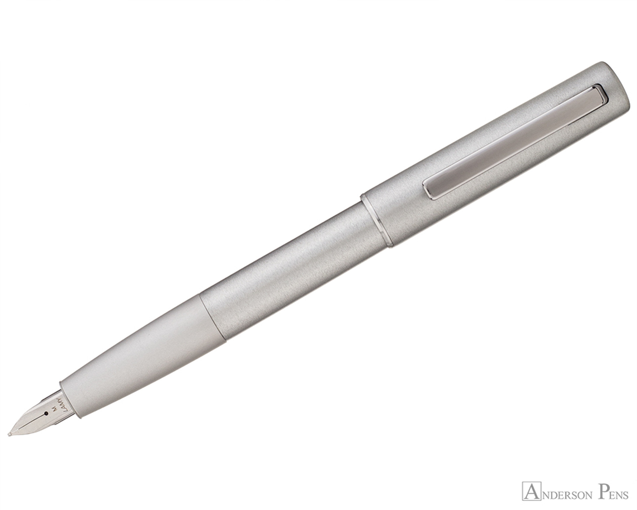 Lamy Aion Pen - Olive Silver - Anderson Pens,