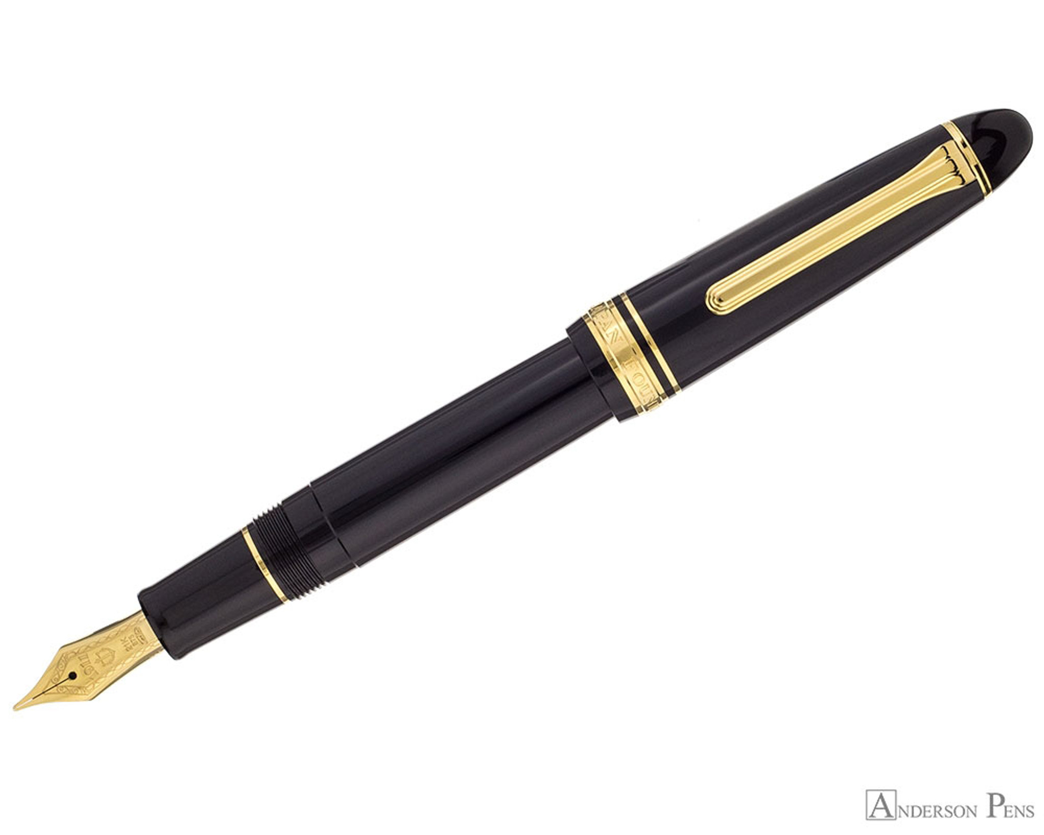 Sailor 1911 Gold Profit Large 21K Fountain Pen Black Medium Fine Nib 11-2021-320 