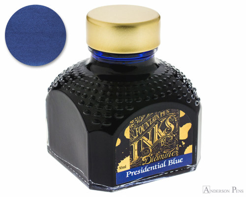 Diamine Presidential Blue Ink (80ml Bottle)