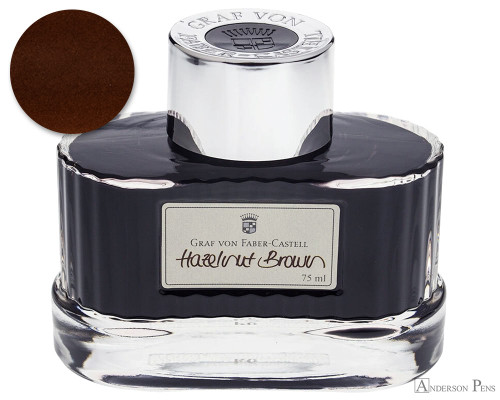 Graf von Faber-Castell Hazelnut Brown Ink (75ml Bottle)