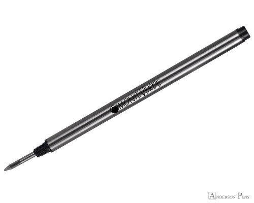 Monteverde Rollerball Refill (fits Montblanc) - Black, Fine