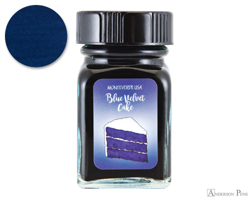 Monteverde Blue Velvet Cake Ink (30ml Bottle)