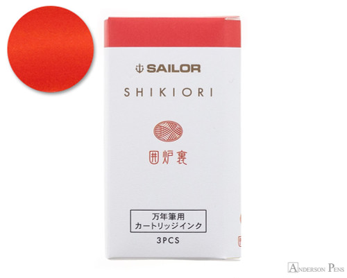 Sailor Shikiori Irori Ink Cartridges (3 Pack) - Box