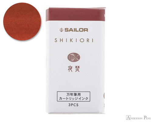 Sailor Shikiori Yodaki Ink Cartridges (3 Pack) - Box