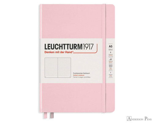 Leuchtturm1917 Notebook - A5, Dot Grid - Powder