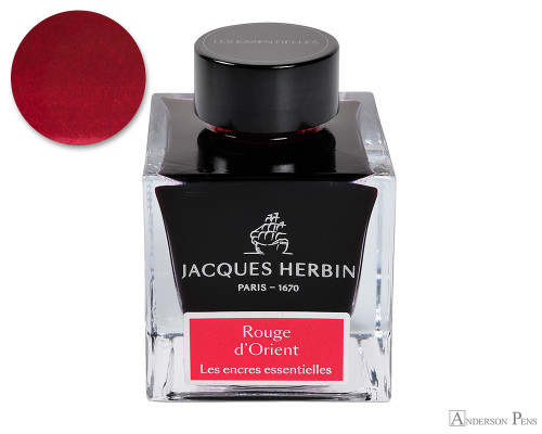 Jacques Herbin Rouge d'Orient Ink (50ml Bottle)