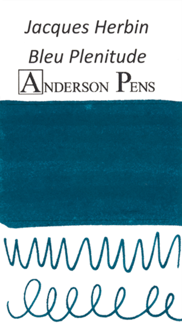 Jacques Herbin Bleu Plenitude Scented Ink Sample