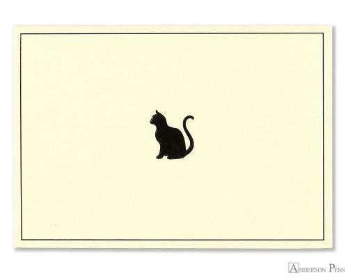 Peter Pauper Press Notecards - 5 x 3.5, Black Cat