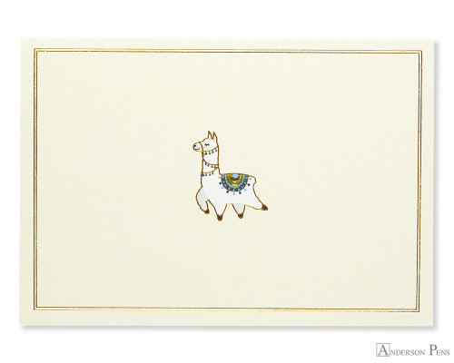 Peter Pauper Press Notecards - 5 x 3.5, Llama