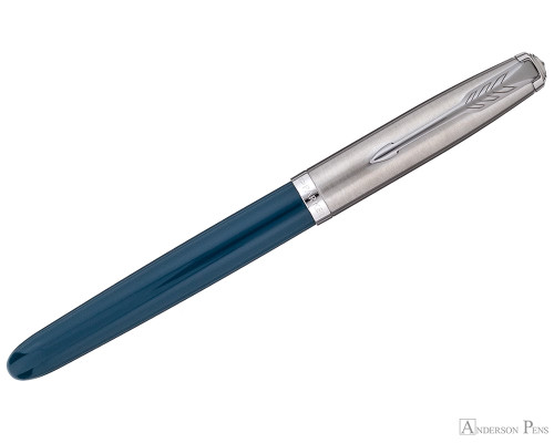 Parker 51 Fountain Pen - Teal Blue