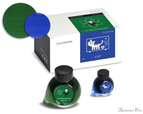 Colorverse Schrodinger and Cat Glistening Ink (65ml and 15ml Bottles)