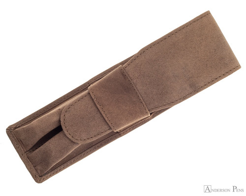 Girologio 2 Pen Case - Bomber Brown