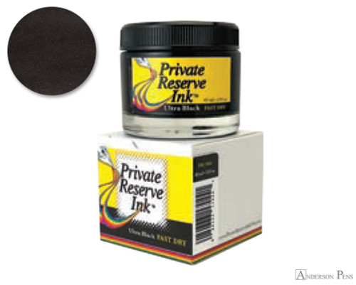 Private Reserve Ultra Black Fast Dry Ink (60ml Bottle)