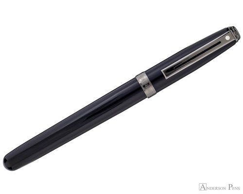 Sheaffer Prelude Fountain Pen - Gloss Black Lacquer with Gunmetal Trim