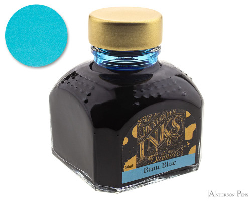 Diamine Beau Blue Ink (80ml Bottle)