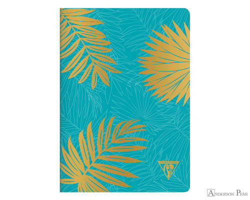 Clairefontaine Neo Deco Notebook - A5, Lined - Turquoise