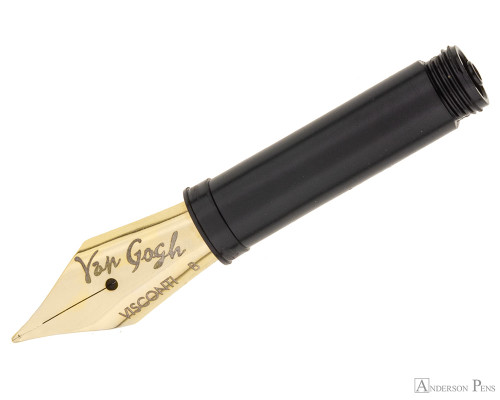 Visconti Steel Van Gogh Nib Unit - Gold Plated Broad