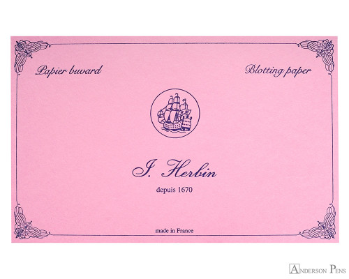 Herbin Blotter Paper - Pink