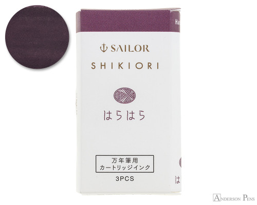 Sailor Shikiori Harahara Ink Cartridges (3 Pack)