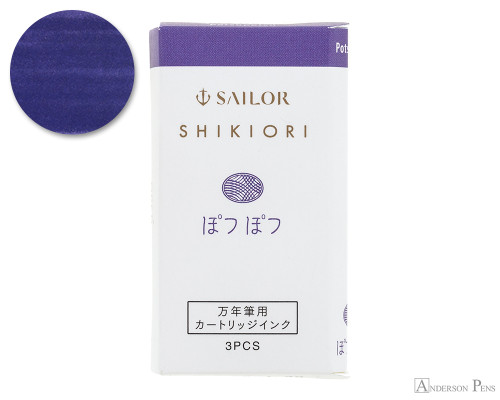 Sailor Shikiori Potsupotsu Ink Cartridges (3 Pack)