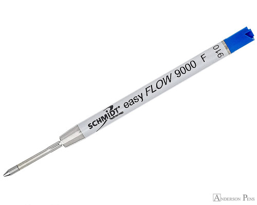 Schmidt Easy Flow 9000 Ballpoint Refill - Blue, Fine