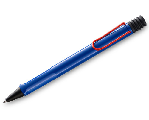 Lamy Safari Ballpoint - Blue with Red Clip