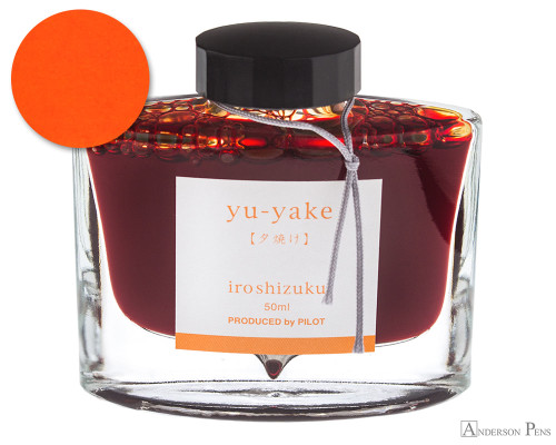 Pilot Iroshizuku Yu-yake Ink (50ml Bottle)