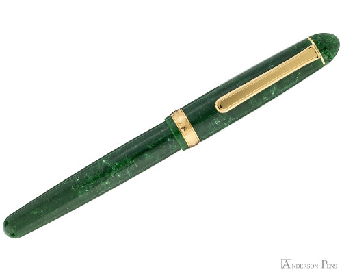 Platinum 3776 Celluloid Fountain Pen - Jade