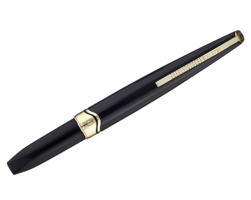 Platinum Pocket Fountain Pen - Black, 14kt Medium Nib