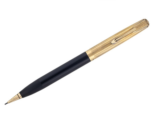 Parker 51 Mechanical Pencil - Cedar Blue with Gold Filled Cap