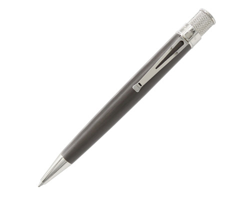 Retro 51 Tornado Platinum Executive Rollerball - Black Nickel