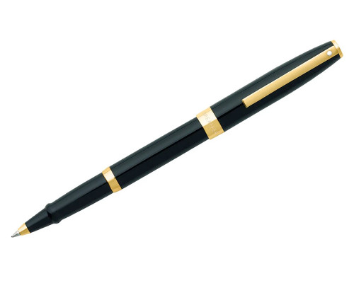 Sheaffer Sagaris Rollerball Pen - Black with Gold Trim