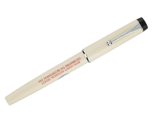 Parker Big Red Ballpoint Pen - Ivory, Rock County Historical Society