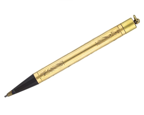 Waterman Gold Filled Mechanical Pencil - Pansy Panel Overlay