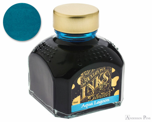 Diamine Aqua Lagoon Ink (80ml Bottle)