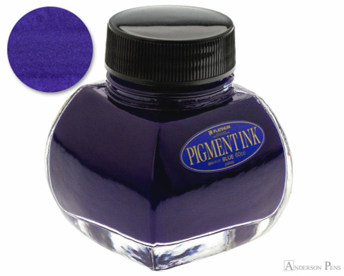 Platinum Pigmented Blue Ink (60ml Bottle)