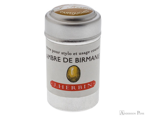 J. Herbin Ambre de Birmanie Ink Cartridges (6 Pack)