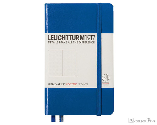 Leuchtturm1917 Notebook - A6, Dot Grid - Royal Blue