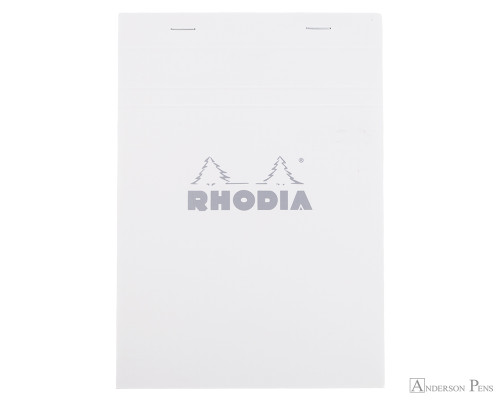 Rhodia No. 16 Staplebound Notepad - A5, Graph - Ice White