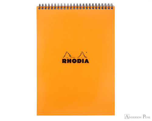 Rhodia No. 18 Wirebound Notepad - A4, Lined - Orange