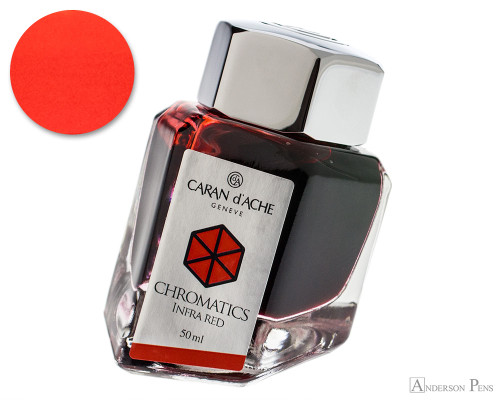 Caran d'Ache Infra Red Ink (50ml Bottle)