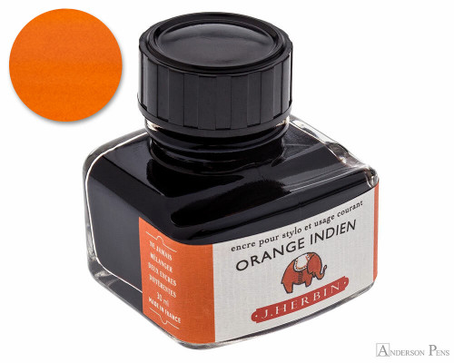 J. Herbin Orange Indien Ink (30ml Bottle)