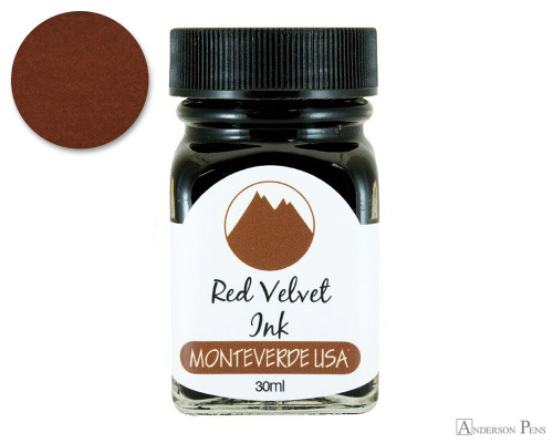 Monteverde Red Velvet Ink (30ml Bottle)