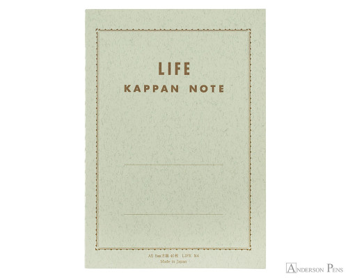 Life Kappan Notebook - A5 (6 x 8), Graph Paper