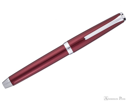 Pilot Metal Falcon Fountain Pen - Burgundy