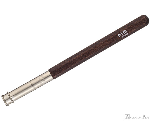 e + m Peanpole Pencil Extender - Walnut