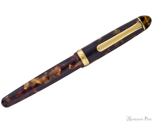 Platinum 3776 Celluloid Fountain Pen - Tortoise