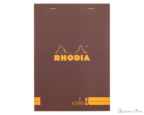 Rhodia No. 16 Premium Notepad - A5, Lined - Chocolate